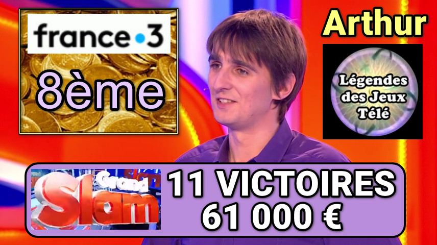 Arthur, le grand slam, france 3
