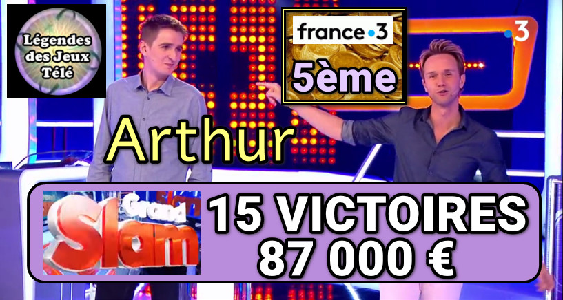 arthur, le grand slam, grand slam, france 3, arthur grand slam