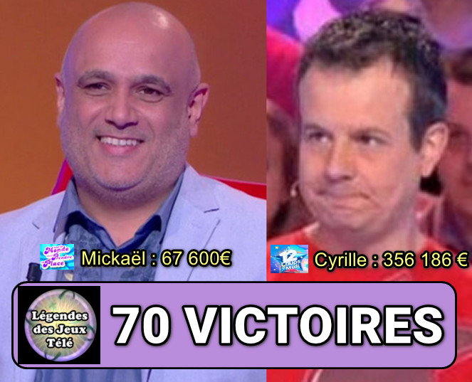 mickael, tout le monde veut prendre sa place, cyrille, les 12 coups de midi, records, jeux tv