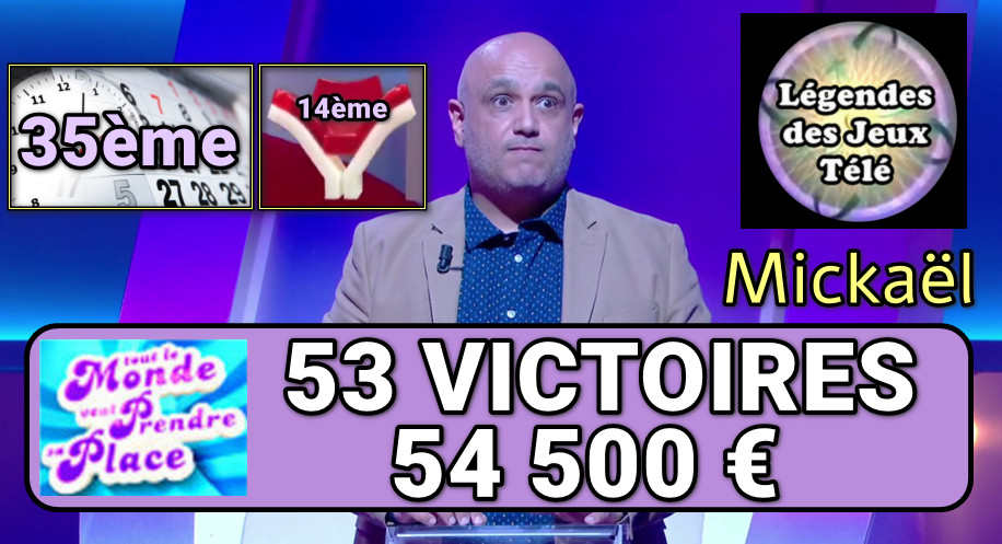 Mickaël, tout le monde veut prendre sa place, Renaud, n'oubliez pas les paroles