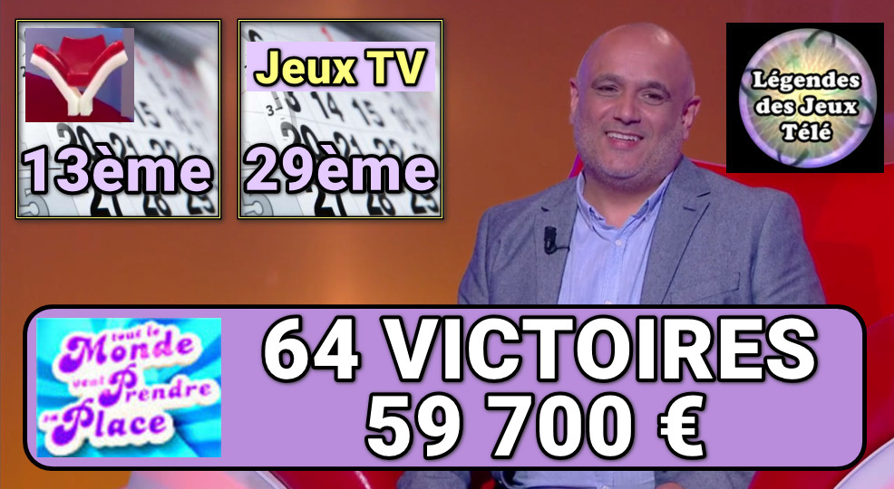 mickael, tout le monde veut prendre sa place, 64 victoires