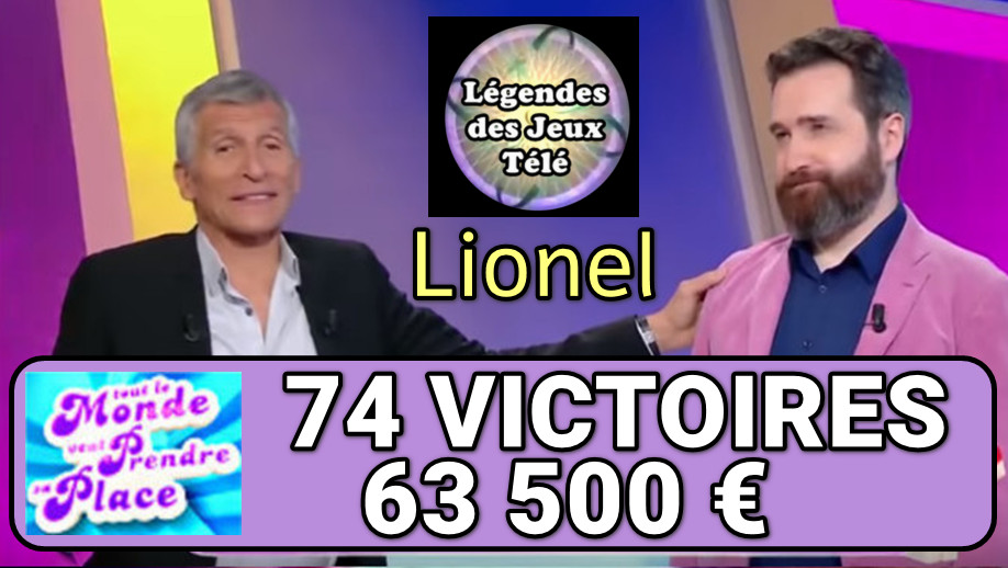 mickael, tout le monde veut prendre sa place, 73 victoires, records jeux tv