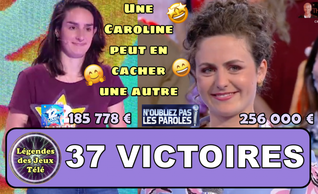 caroline, n&#039;oubliez pas les paroles, france 2