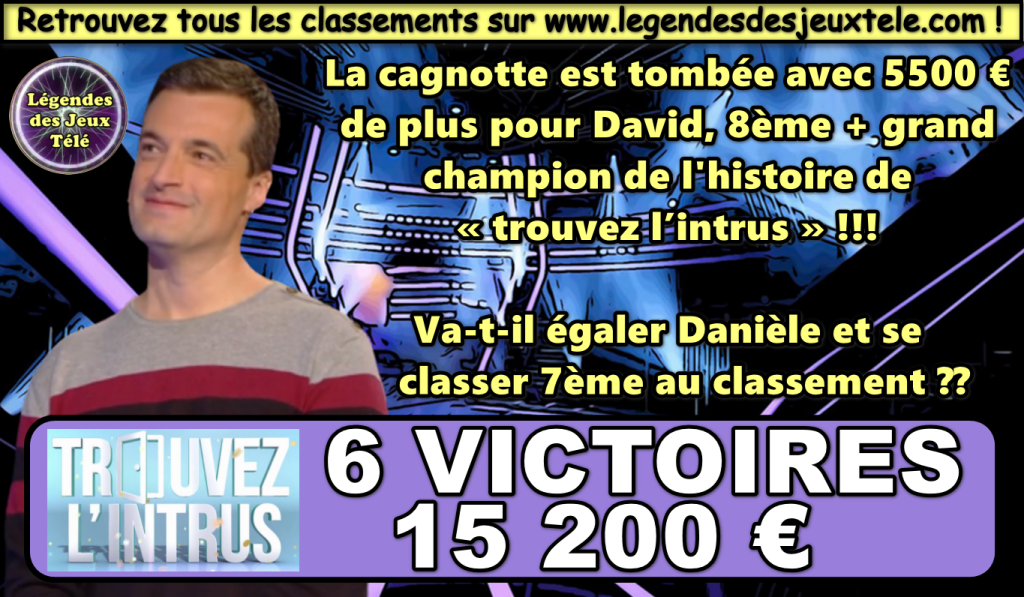 David, trouvez l&#039;intrus, france 3