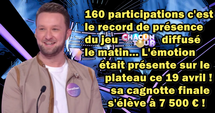 Retour sur le record de présence de « chacun son tour » sur France 2 !